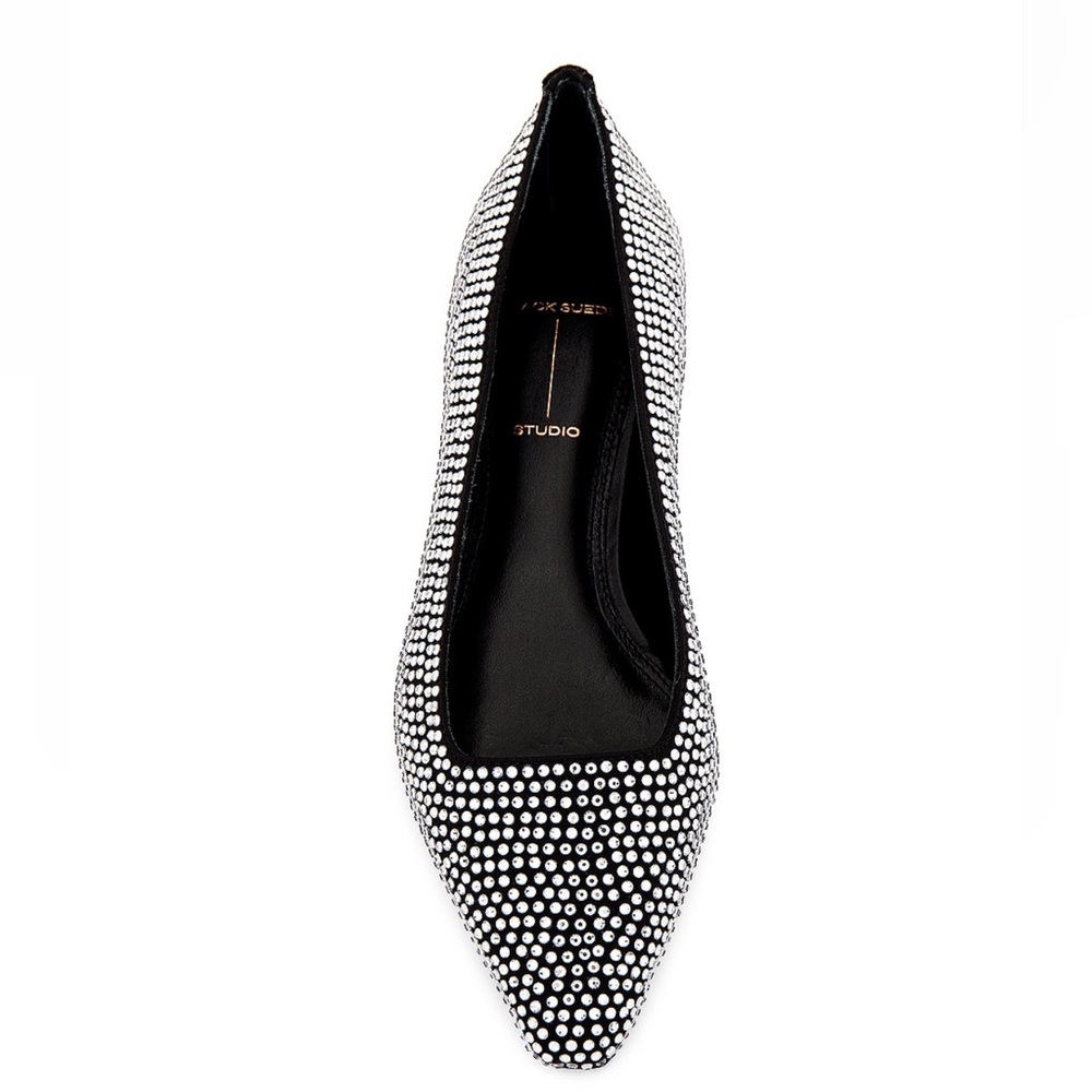 !NEW! Black Suede Studio - Aria Flat NEW! IN BOX!